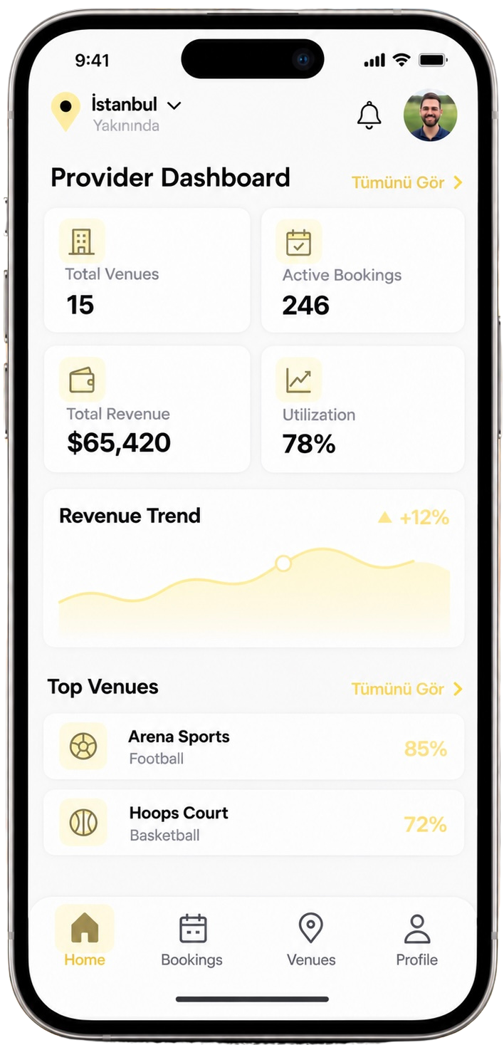 PLUSFUN Provider App Light Mode